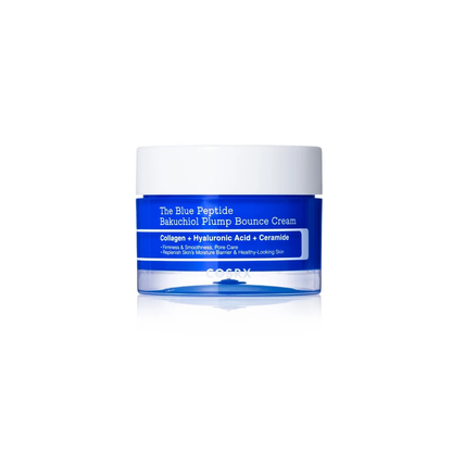 COSRX The Blue Peptide Bakuchiol Plump Bounce Cream – 50 mL product packshot on white background
