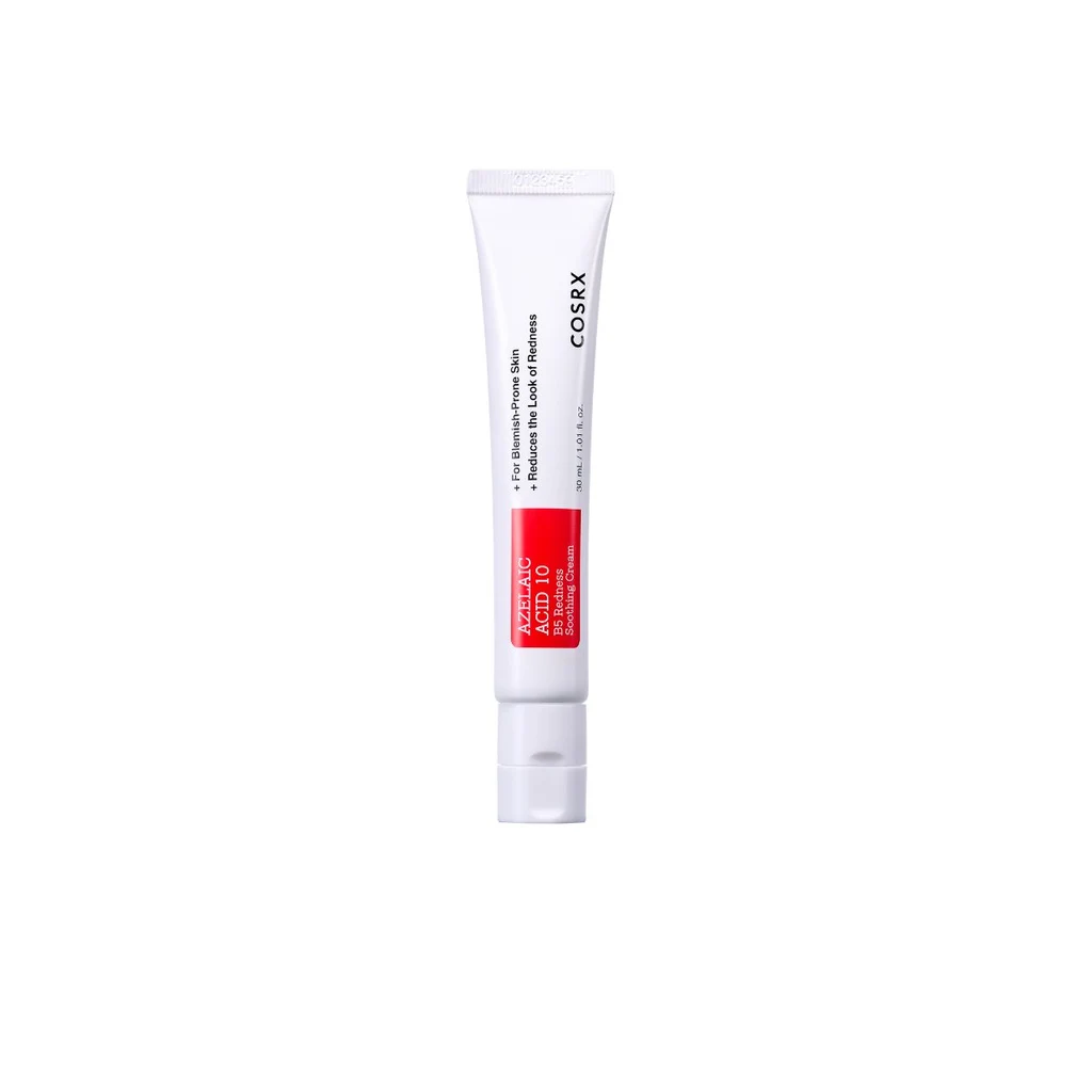 COSRX Azelaic Acid 10 B5 Redness Soothing Cream – 30 mL product packshot on white background