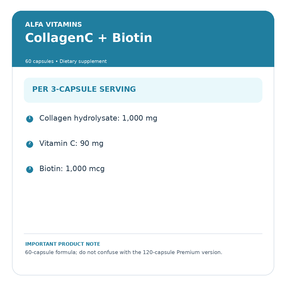 collagen key benefits and features – Zeina Care product information