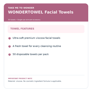 wondertowel key benefits and features – Zeina Care product information